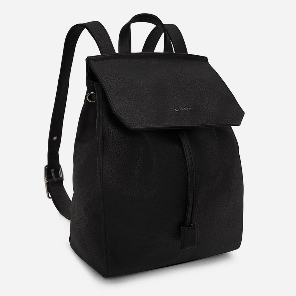 Matt & Nat MED Vegan Backpack in Black